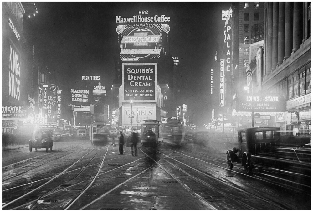 Suddeutsche Zeitung Photo Fotokunst Times Square Bei Nacht
