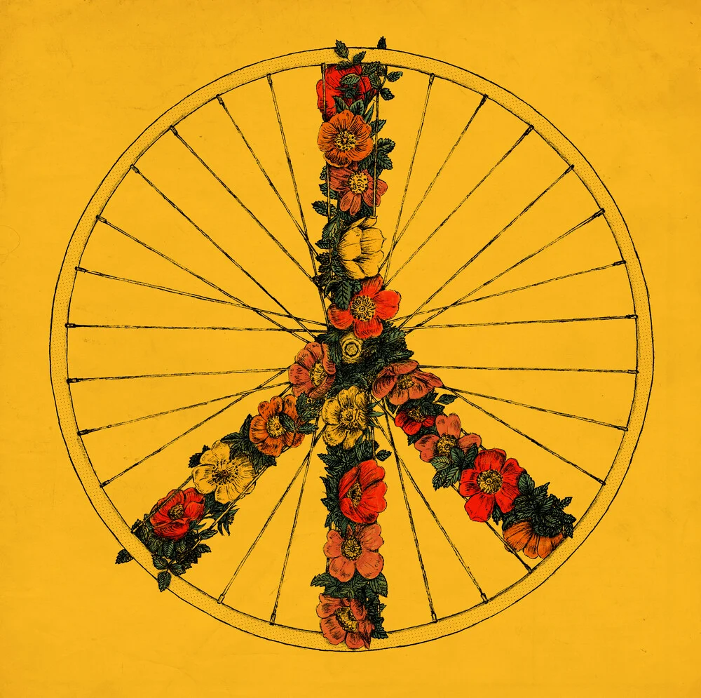 Paz y bicicleta - Fotografía artística de Florent Bodart