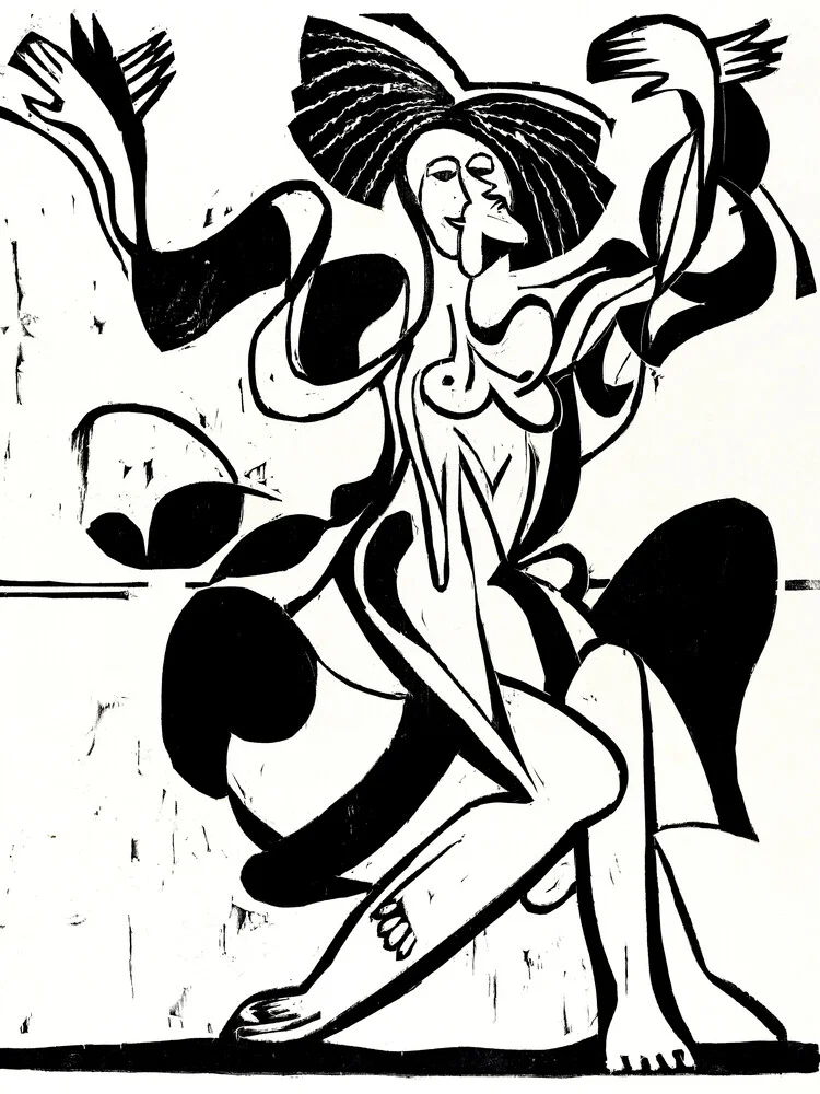 Ernst Ludwig Kirchner: Mary Wigman's Dance - Fotografía artística de Art Classics