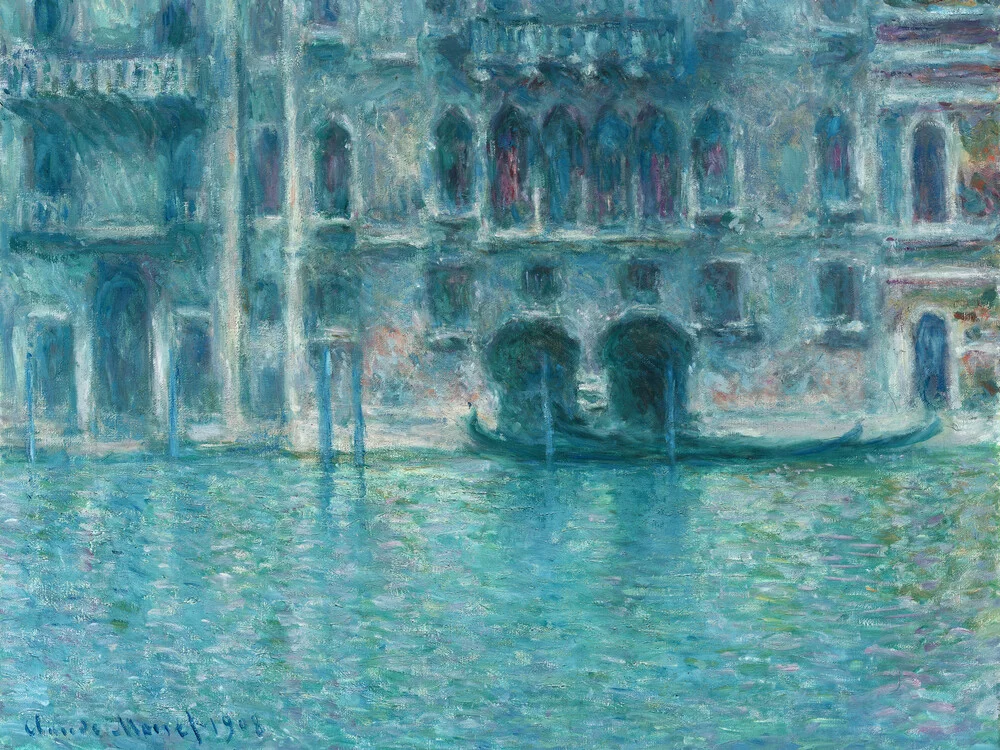 Claude Monet: Palazzo da Mula, Venedig - fotografía de Art Classics