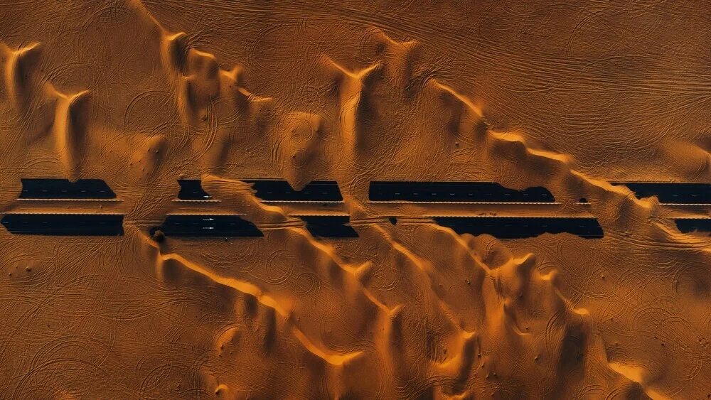 Medio desierto Dubai III - fotokunst de André Alexander