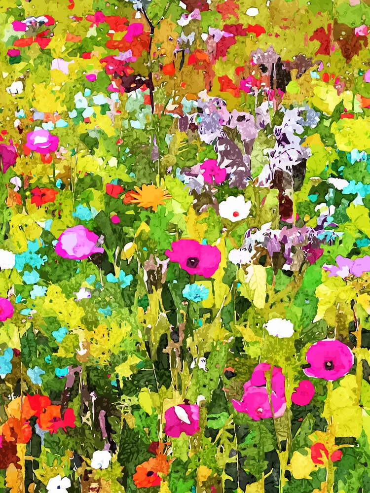 Meadow Flowers - Fotografía artística de Uma Gokhale