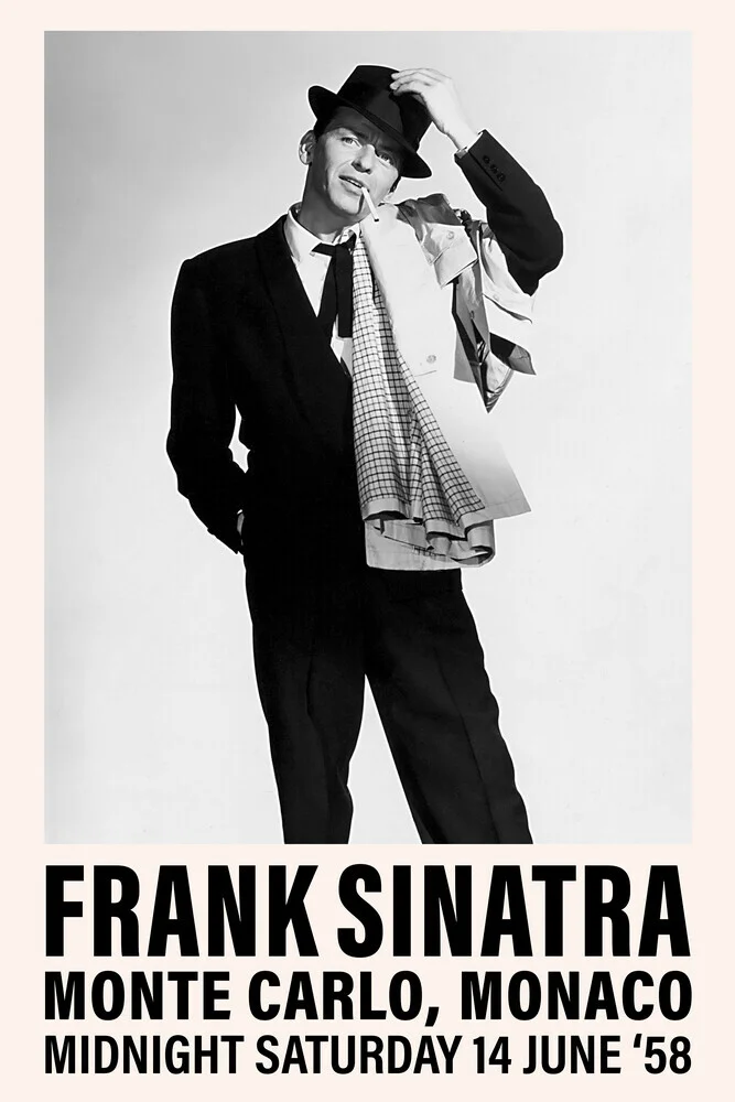 Frank Sinatra - Fotografía artística de Vintage Collection