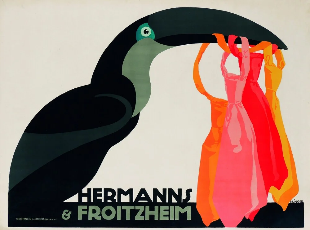 Julius Klinger: Hermanns & Froitzheim - Fotografía artística de Vintage Collection