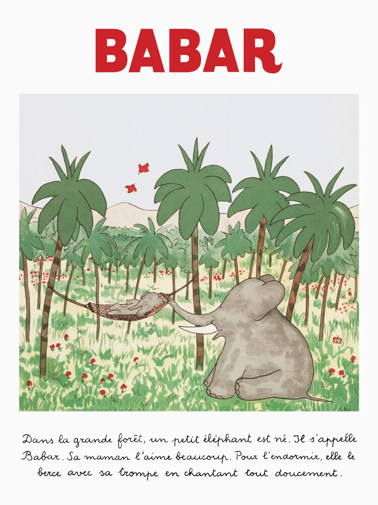 Babar: Le petit éléphant 3 - Fotografía artística de Vintage Collection