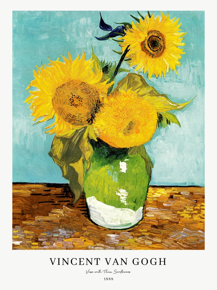 Girasoles de Vincent van Gogh - Fotografía artística de Art Classics