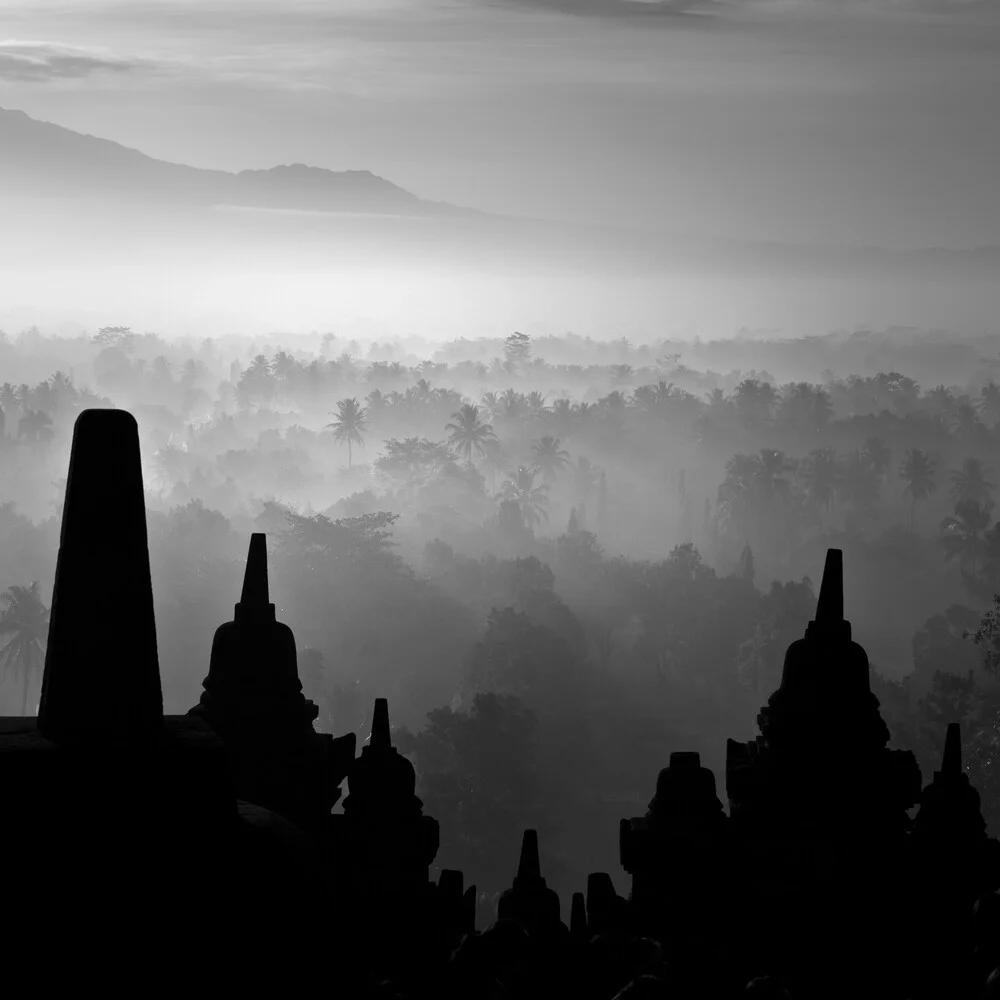 Templo de Borobudur - Fotografía artística de Hengki Koentjoro
