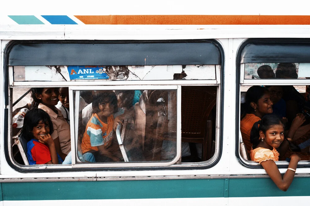 el autobús - fotokunst de Simon Bode