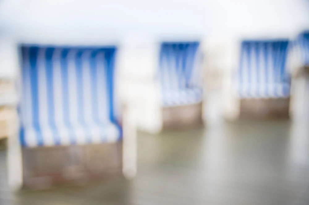 Sillas de playa - Fotografía artística de Gregor Ingenhoven