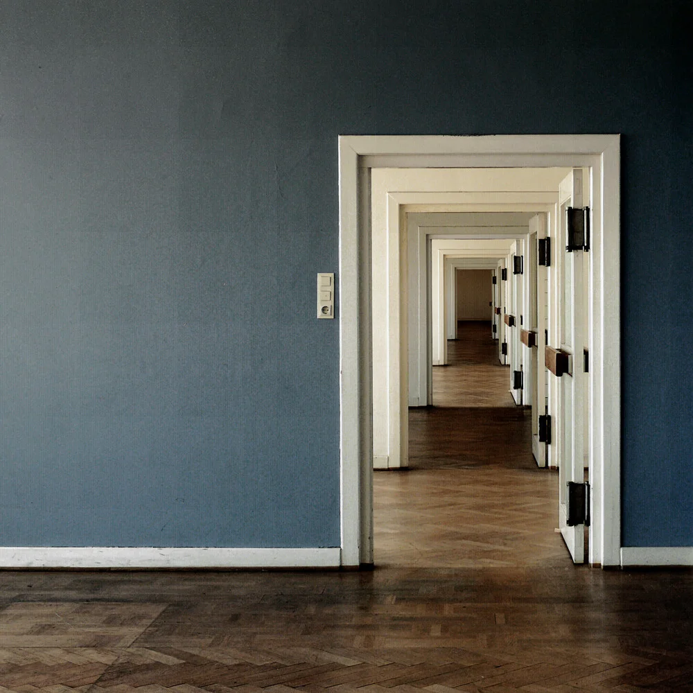 Der blaue Raum - fotokunst de David Foster Nass