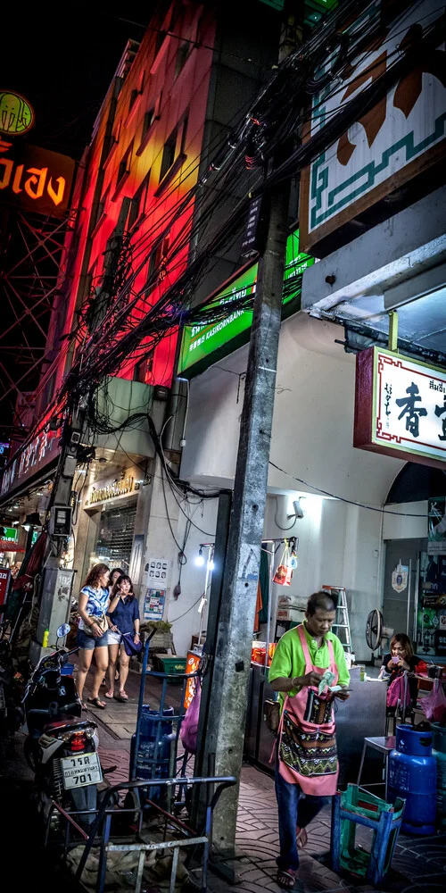 Nightlife Chinatown 8 (Bangkok) - Fotografía artística de Jörg Faißt