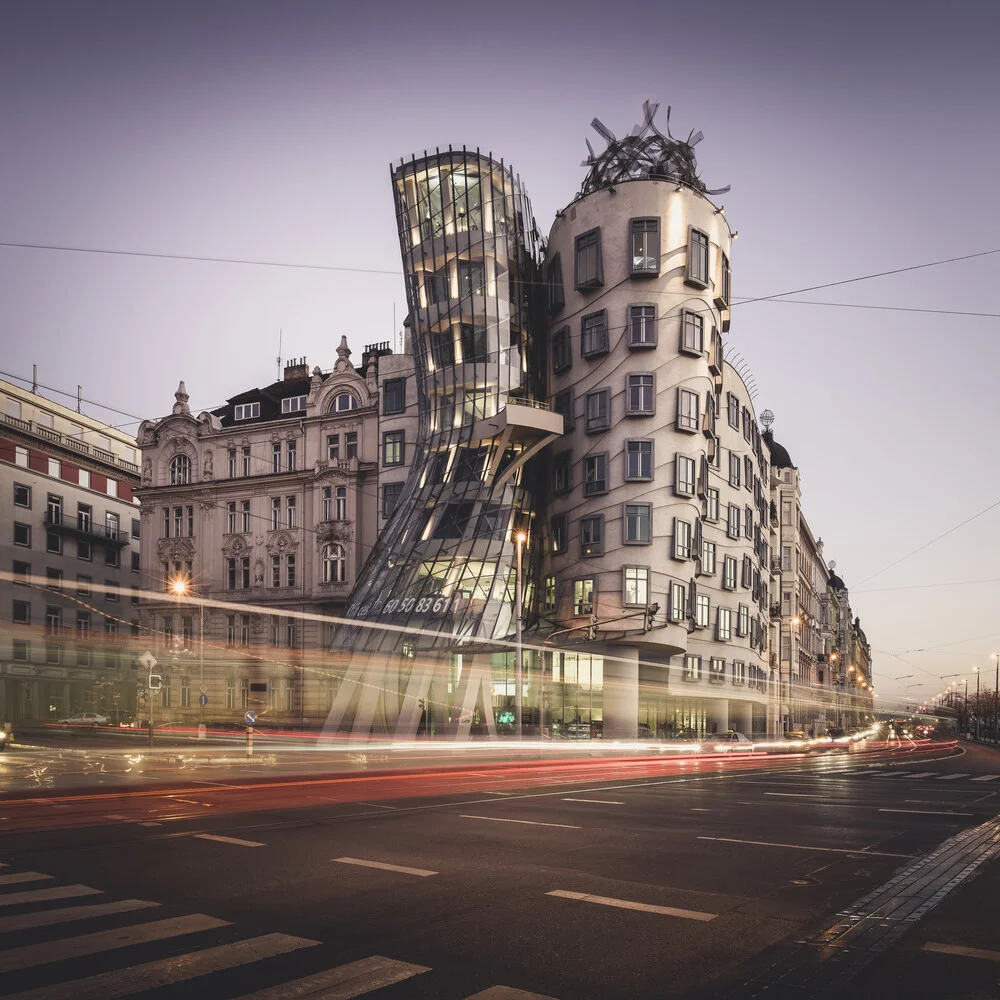 Tančící dům Prag - fotokunst de Ronny Behnert