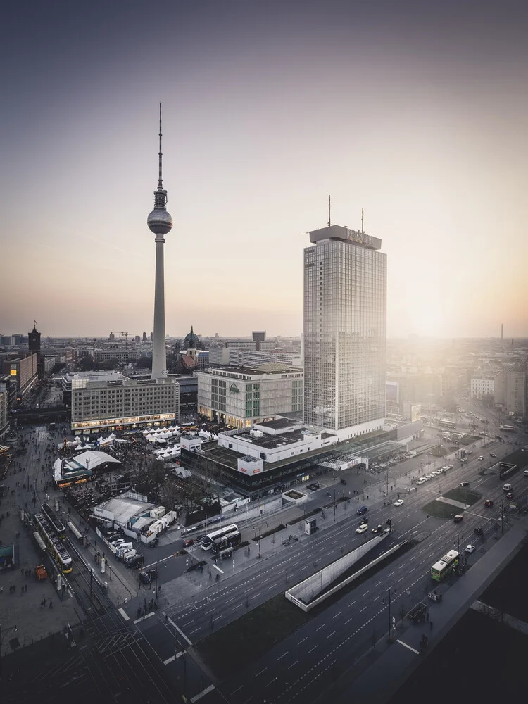 Alexanderplatz Berlín - Fotografía artística de Ronny Behnert