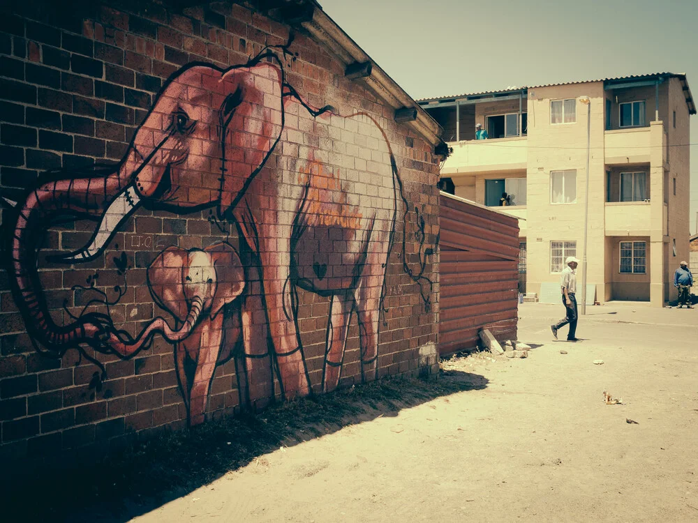 Municipio de fotografía callejera Langa | Ciudad del Cabo | Sudáfrica 2015 - fotokunst de Dennis Wehrmann