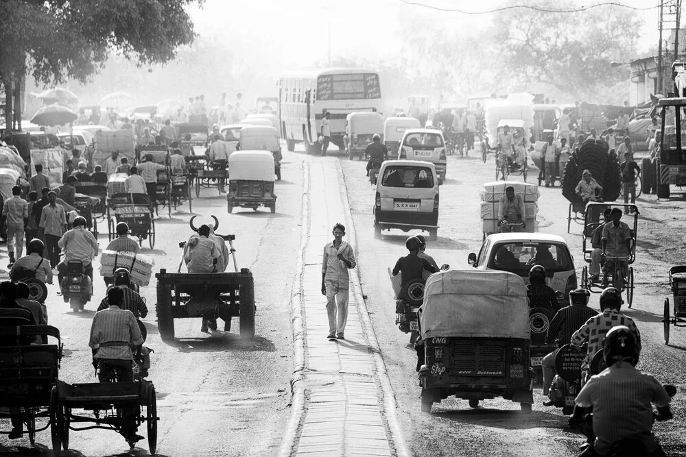 Old Delhi III - Fotografía artística de Rob van Kessel