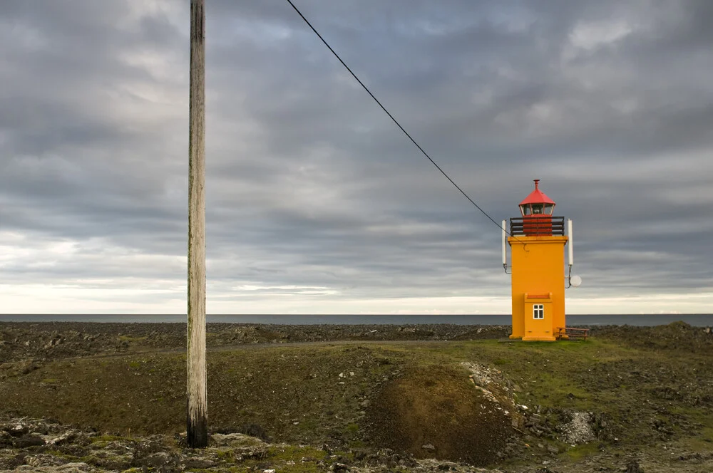 gelber Leuchtturm - fotokunst de Daniel Schoenen