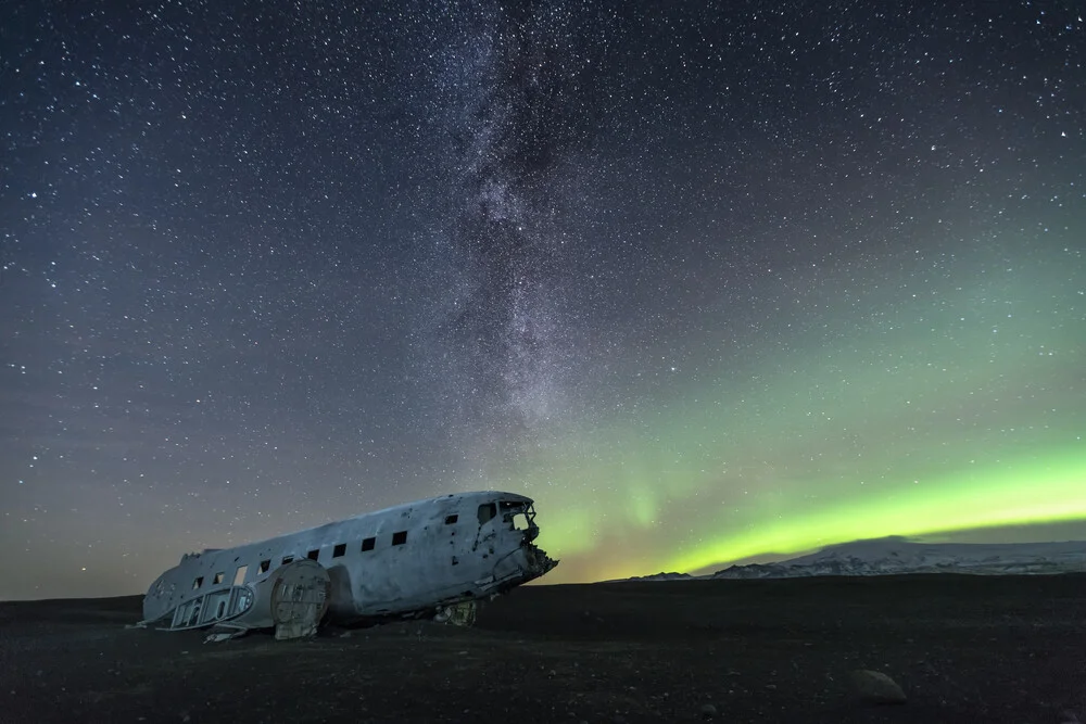Sólheimasandur Islandia - Fotografía artística de Ronny Behnert