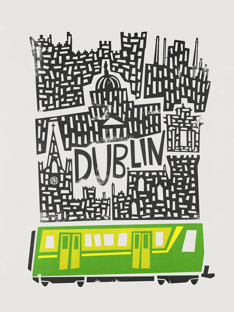 Dublin Cityscape - Fotografía artística de Fox And Velvet