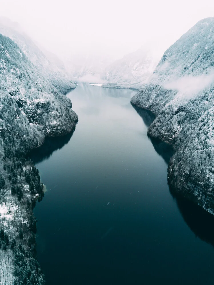 Invierno en el lago Königssee - Fotografía artística de Sebastian ‚zeppaio' Scheichl
