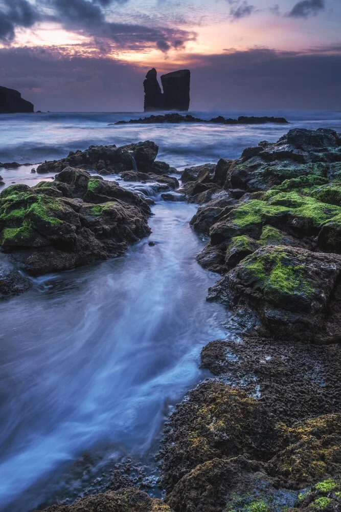Formaciones rocosas en las Azores - Fotografía artística de Jean Claude Castor