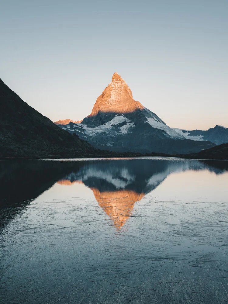 Amanecer en Matterhorn - Fotografía artística de Ueli Frischknecht