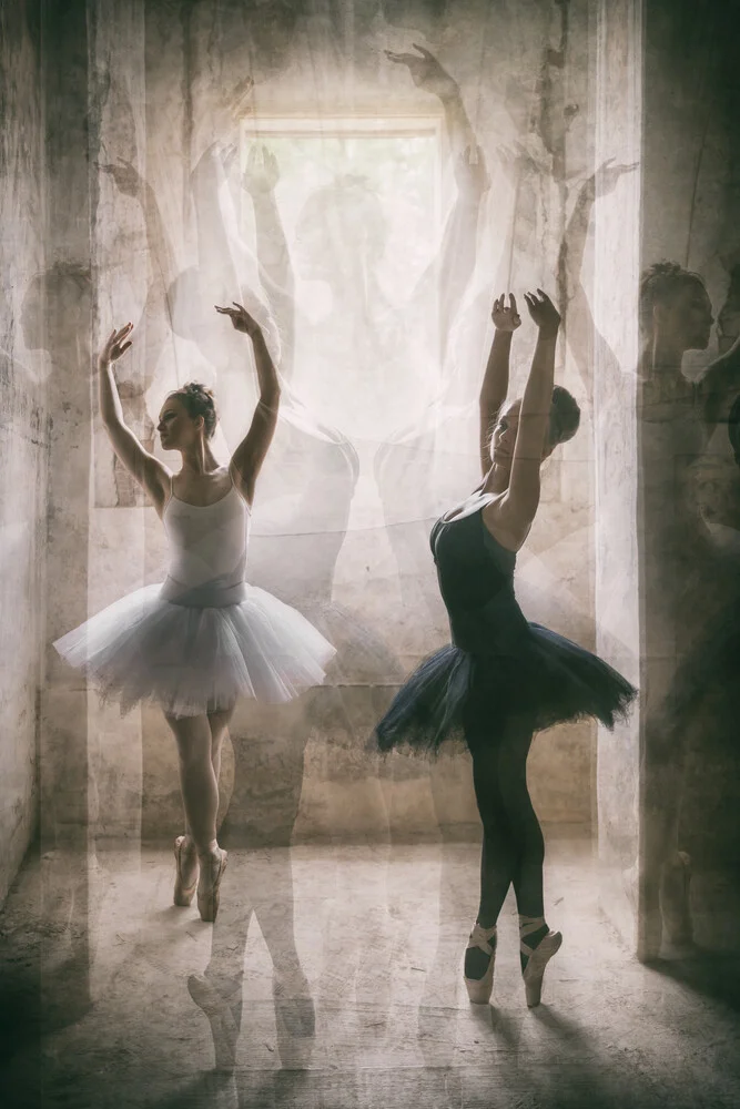 entrenamiento de ballet - Fotografía artística de Roswitha Schleicher-Schwarz