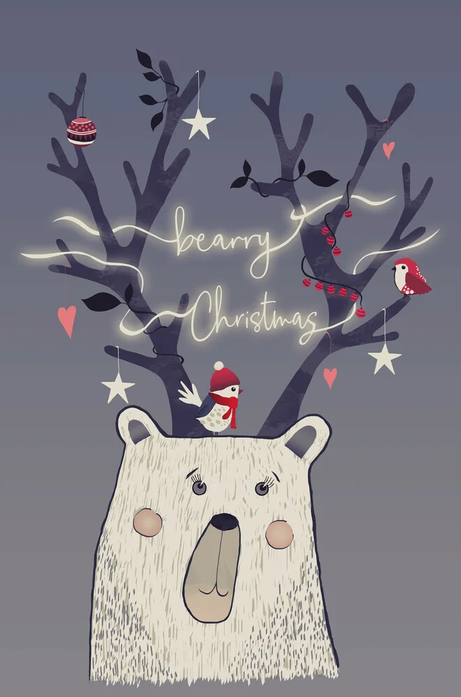 Bearry Christmas - Fotografía artística de Sabrina Ziegenhorn