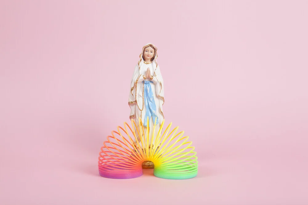 Virgen María - Fotografía artística de Loulou von Glup