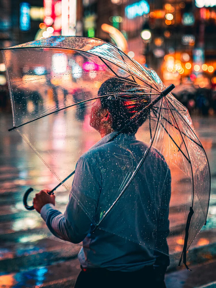 hombre lluvia - fotokunst von Dimitri Luft