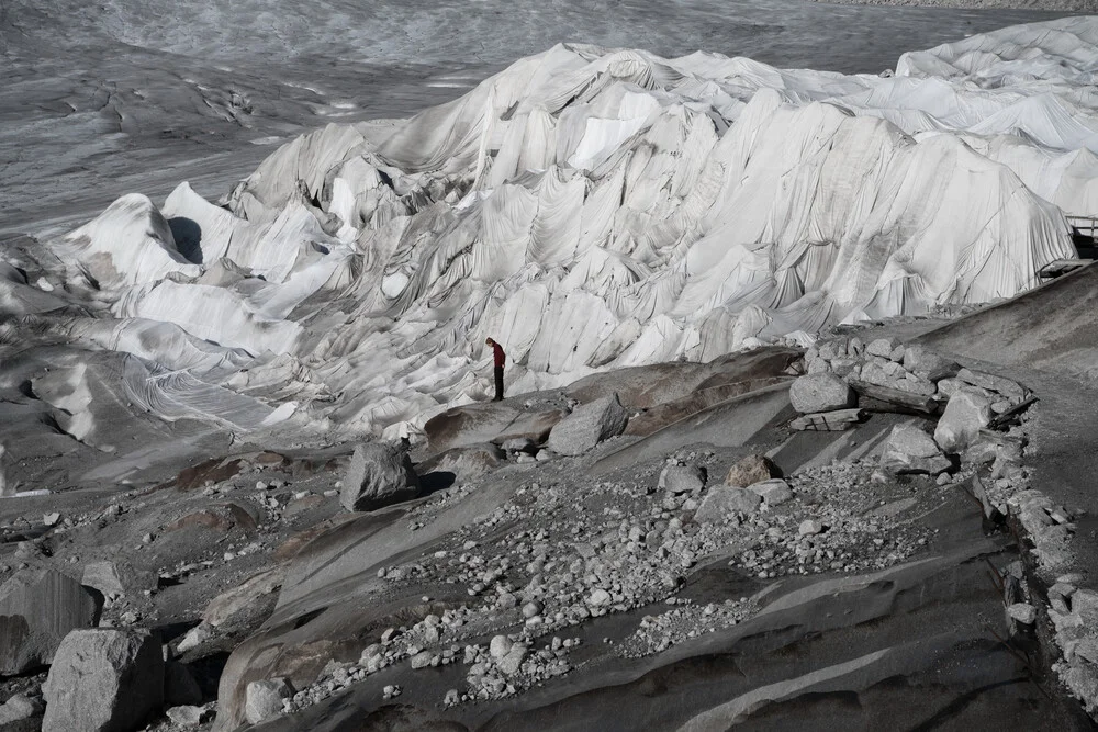 Glaciar Furka - Fotografía artística de Jonas Hafner