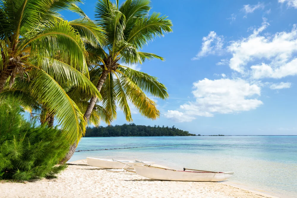 Vacaciones de verano en la playa de Bora Bora - Fotografía artística de Jan Becke