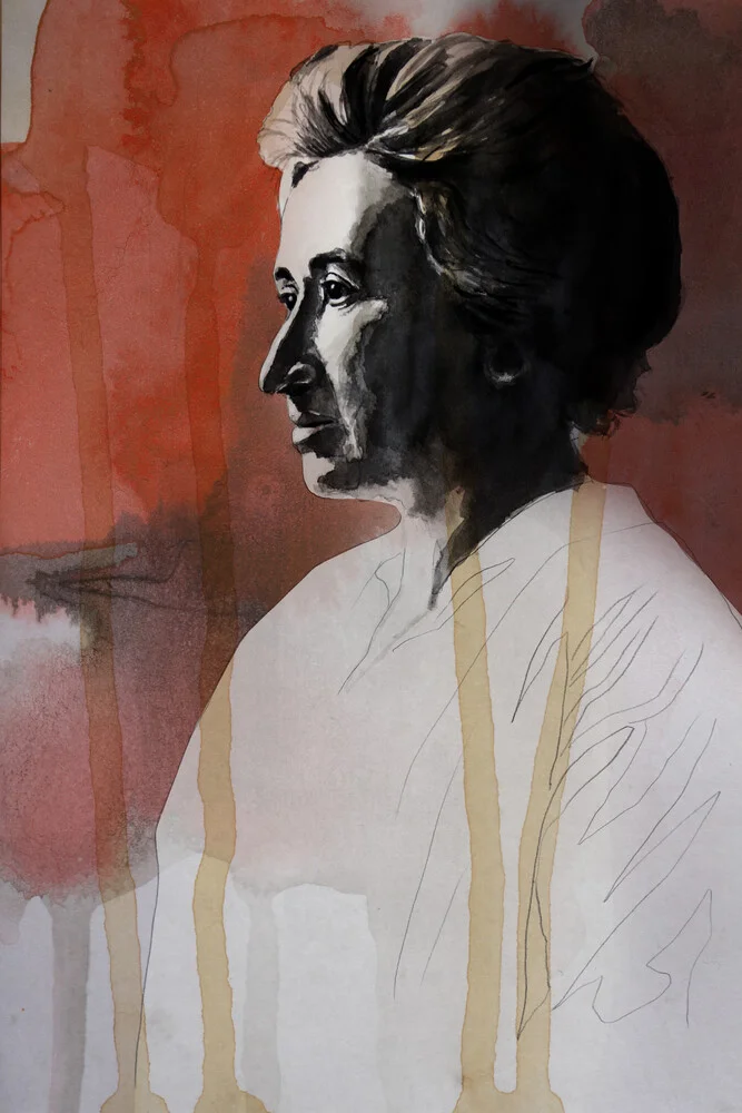 Rosa Luxemburg - Fotografía artística de David Diehl