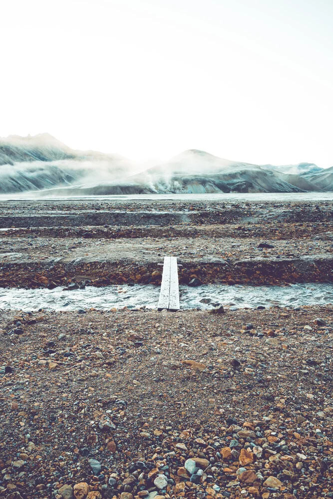 Sendero en Landmannalaugar - Fotografía artística de Franz Sussbauer