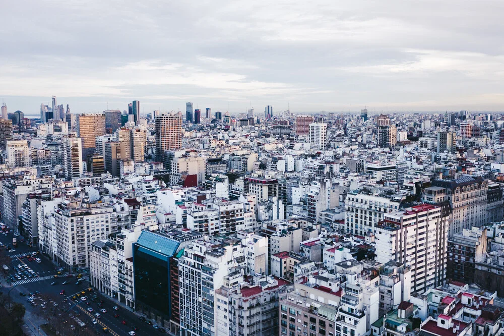 Skyline de Buenos Aires - Fotografía Fineart por Felix Dorn