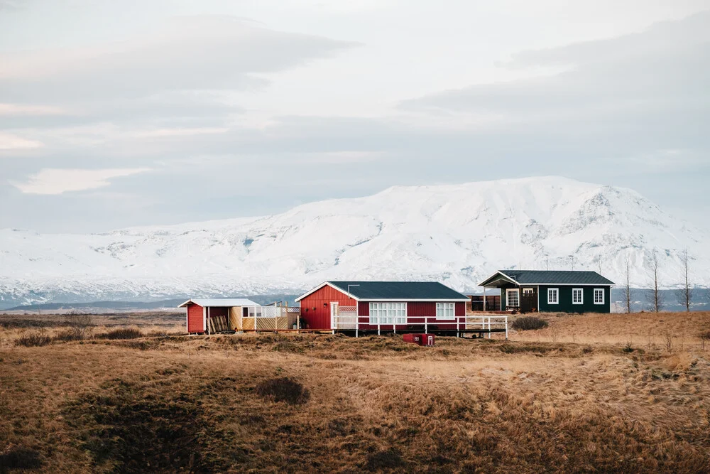 La vida en Islandia - fotokunst von Felix Dorn