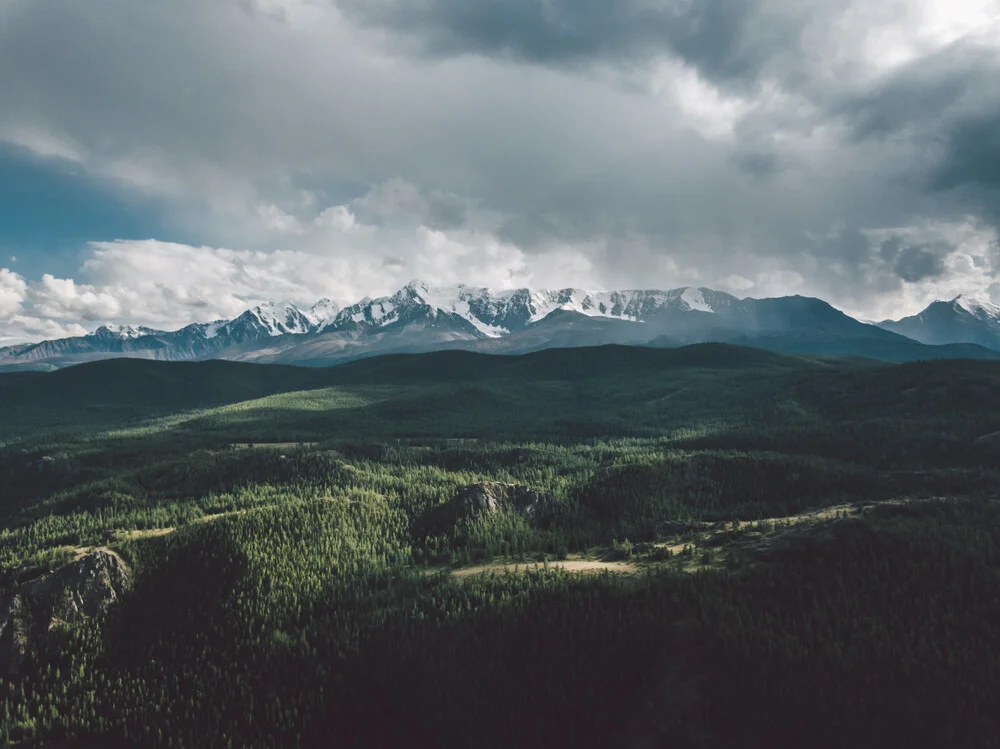 montañas de altai - fotografía de Leander Nardin