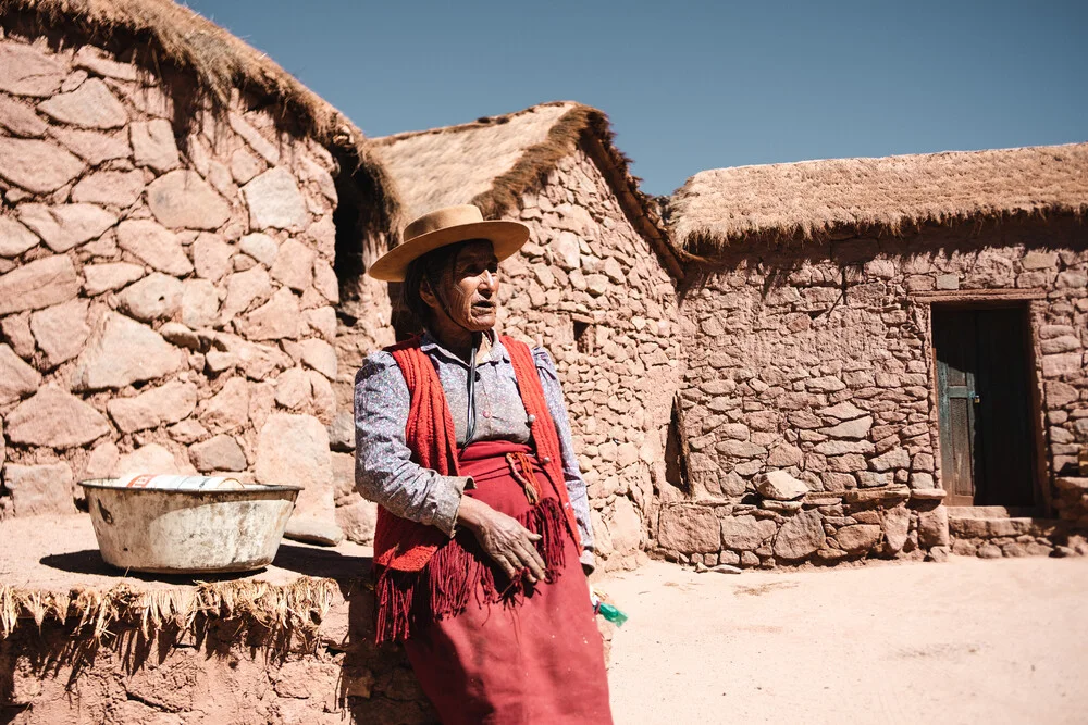 Mujer de Atacama - fotokunst von Felix Dorn