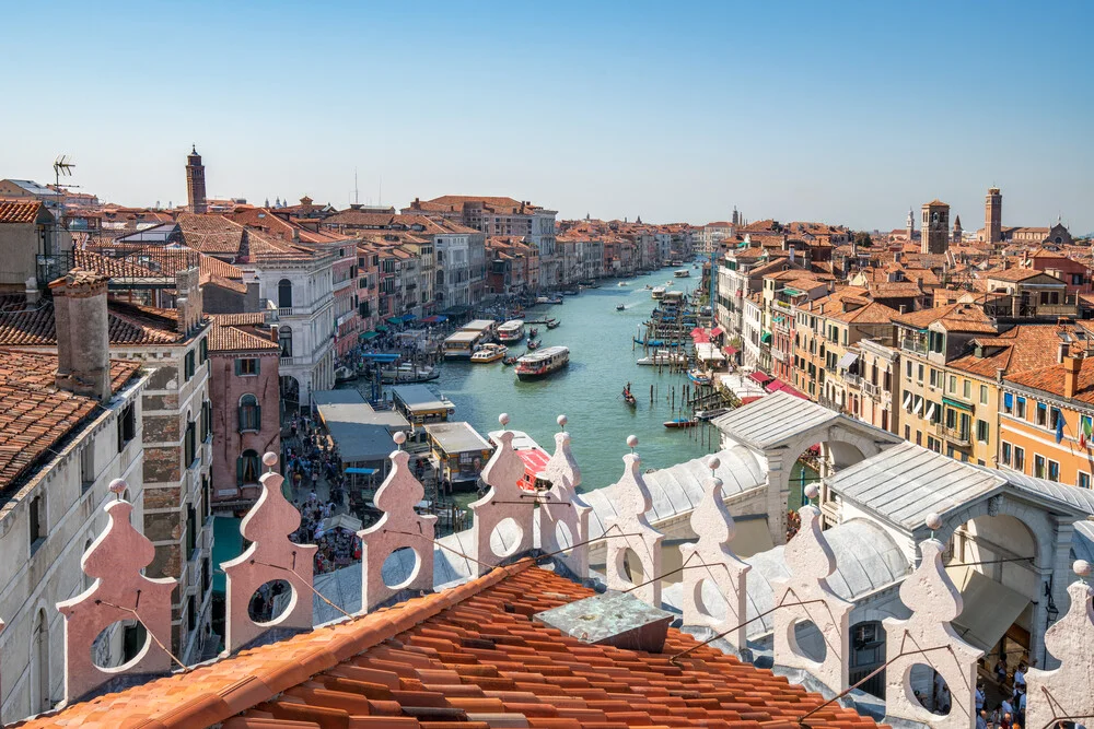 Vista del Gran Canal de Venecia - Fotografía artística de Jan Becke