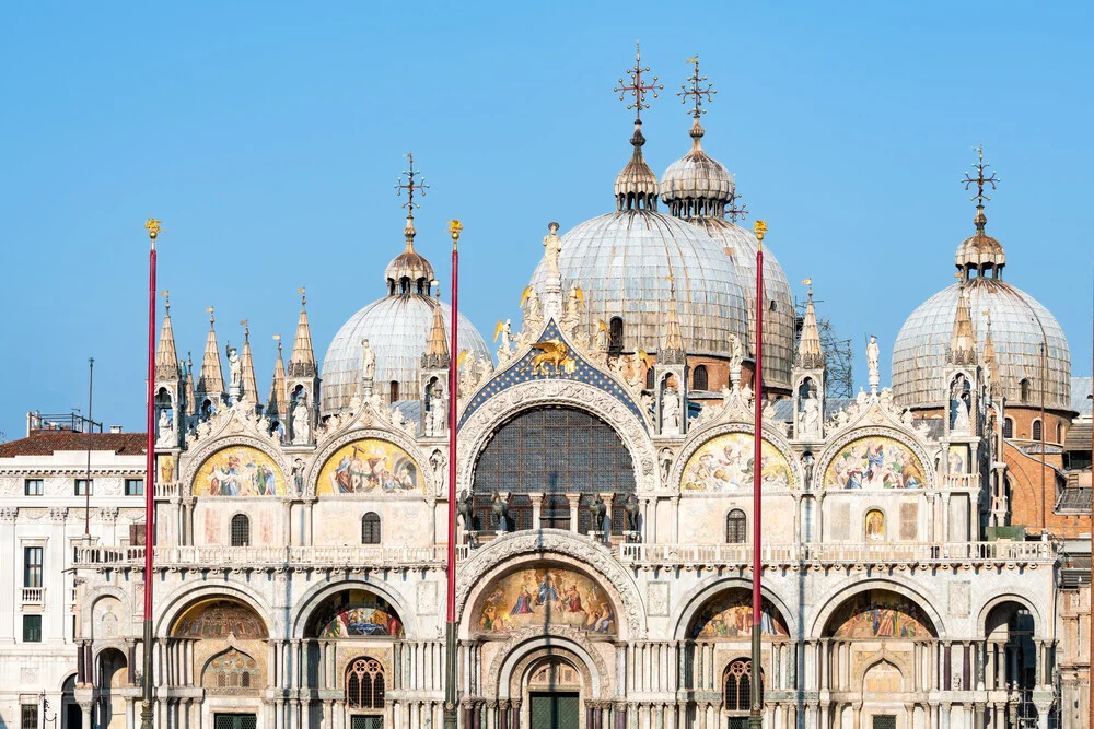 Cúpulas de la basílica de San Marcos en Venecia - Fotografía artística de Jan Becke
