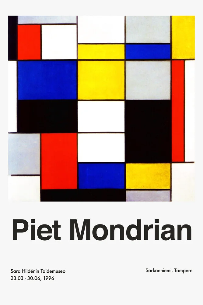 Piet Mondrian – Sara Hildénin Taidemuseo - Fotografía artística de Art Classics