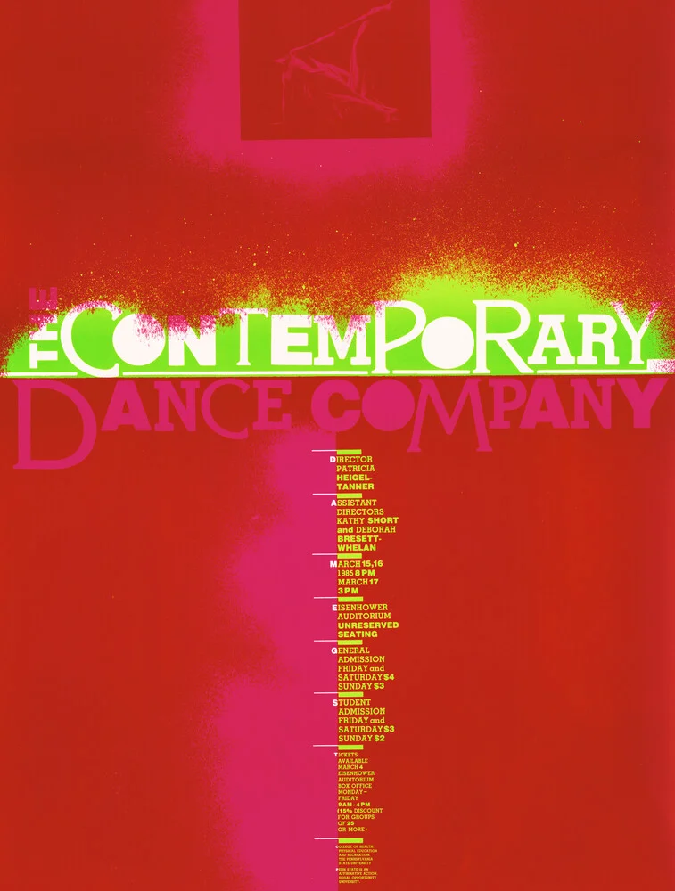 La compañía de danza contemporánea - Fotografía artística de Vintage Collection