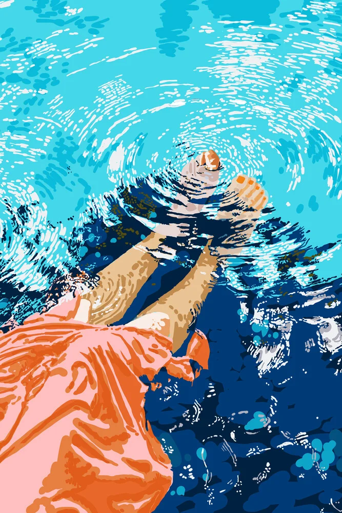 Llévame donde las olas besan mis pies - Fotografía artística de Uma Gokhale