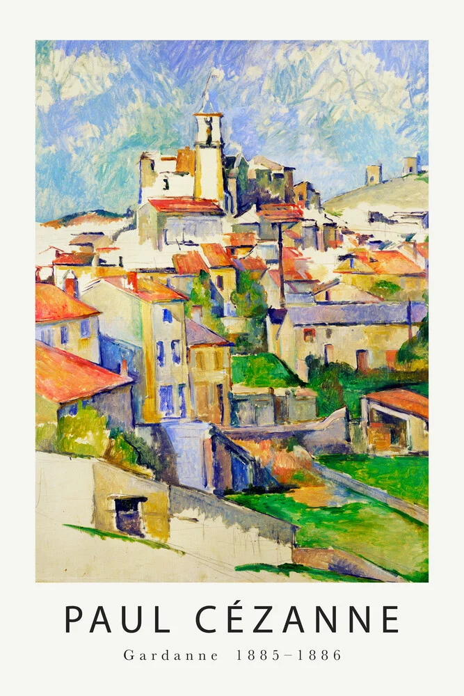 Gardanne de Paul Cézanne - Fotografía artística de Art Classics