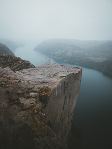 Philipp Heigel, Roca púlpito, Noruega.