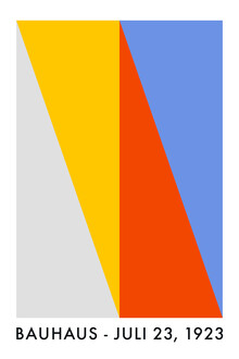 Colección Bauhaus, Bauhaus (gris, amarillo, rojo, azul) - Alemania, Europa)