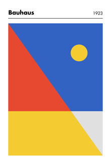 Colección Bauhaus, Bauhaus 1923 (rojo, amarillo, azul) - Alemania, Europa)