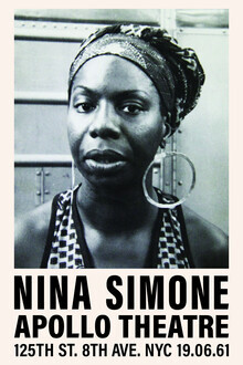 Colección Vintage, Nina Simone en el Teatro Apollo (Alemania, Europa)