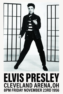 Colección Vintage, Elvis Presley - Cleveland Arena (Estados Unidos, Norteamérica)