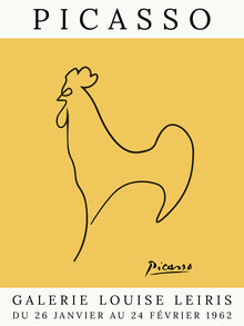 Art Classics, Picasso Rooster – amarillo (Francia, Europa)