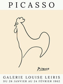 Art Classics, Picasso Rooster – beige (Francia, Europa)